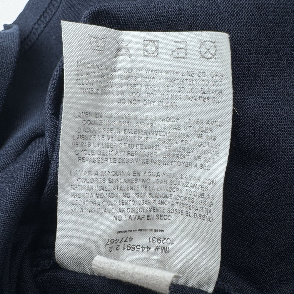 Nike Men's Dri-FIT Legend Short SleeveTraining T-Shirt Navy Blue Size L - Picture 7 of 9